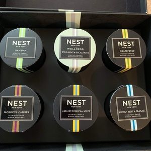 NEST New York petite votive set of six scented candles